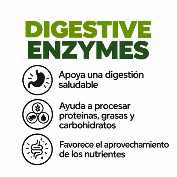 Beneficios de Enzimas Digestivas